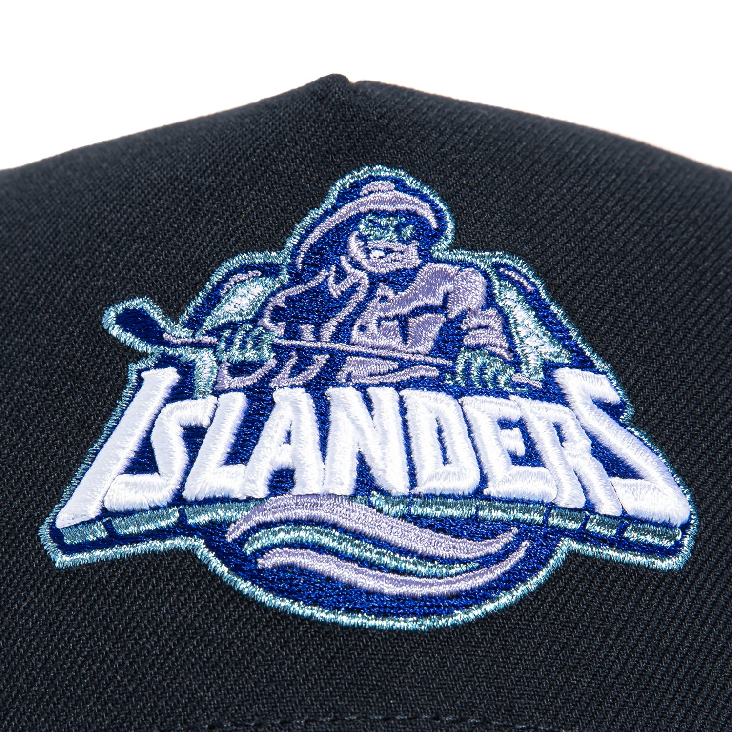 New Era 9Forty A-Frame New York Islanders Logo Snapback Adjustable Baseball Cap - Navy Blue - Perfect for Sports Fans, Game Day & Casual Wear
