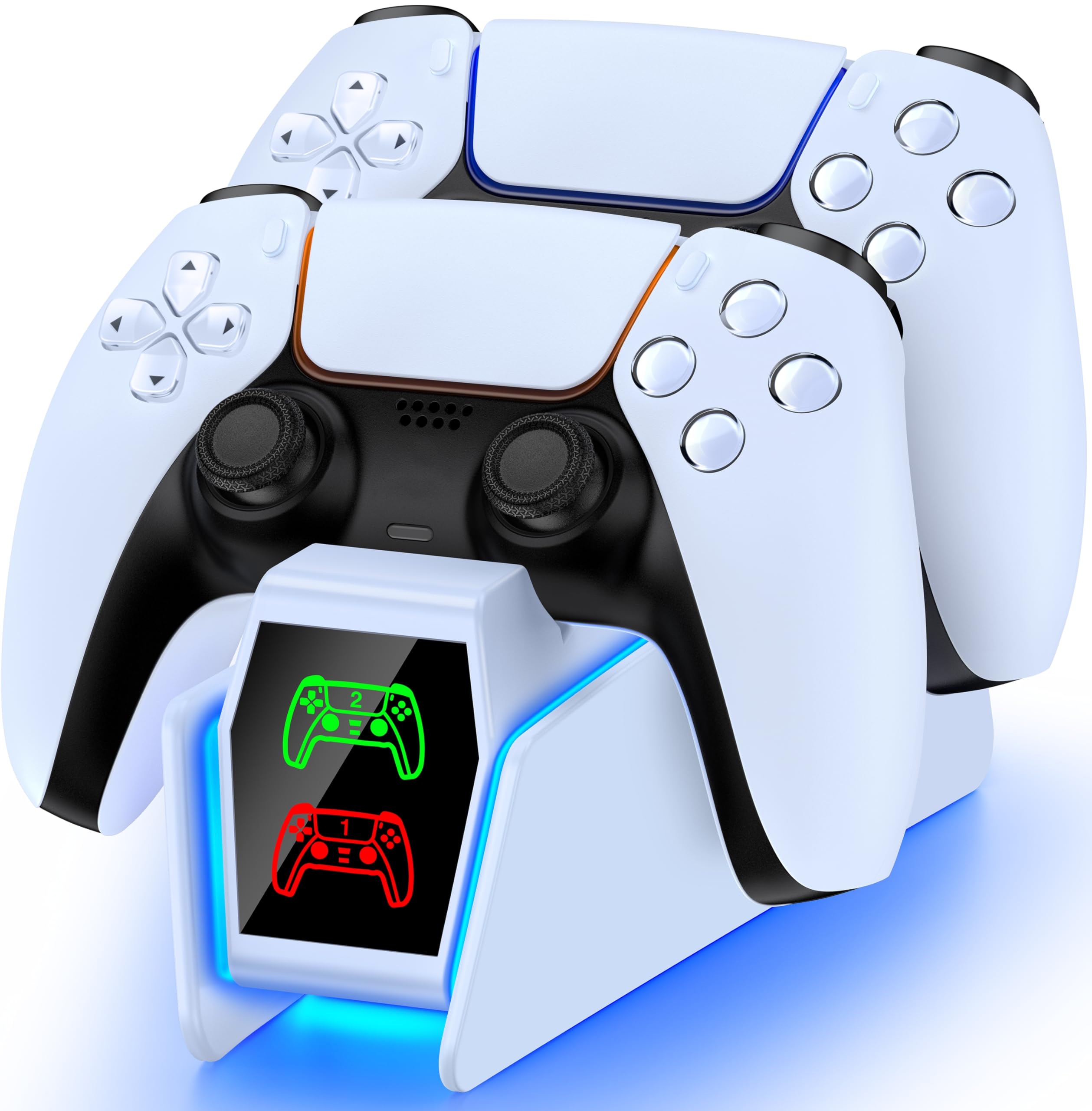 Fast Wireless Charging Station for PS5 - Multi-Device Charger Dock with Cooling Fan for PlayStation 5 Controller & Accessories | Perfect for Gaming Setup & Home Entertainment