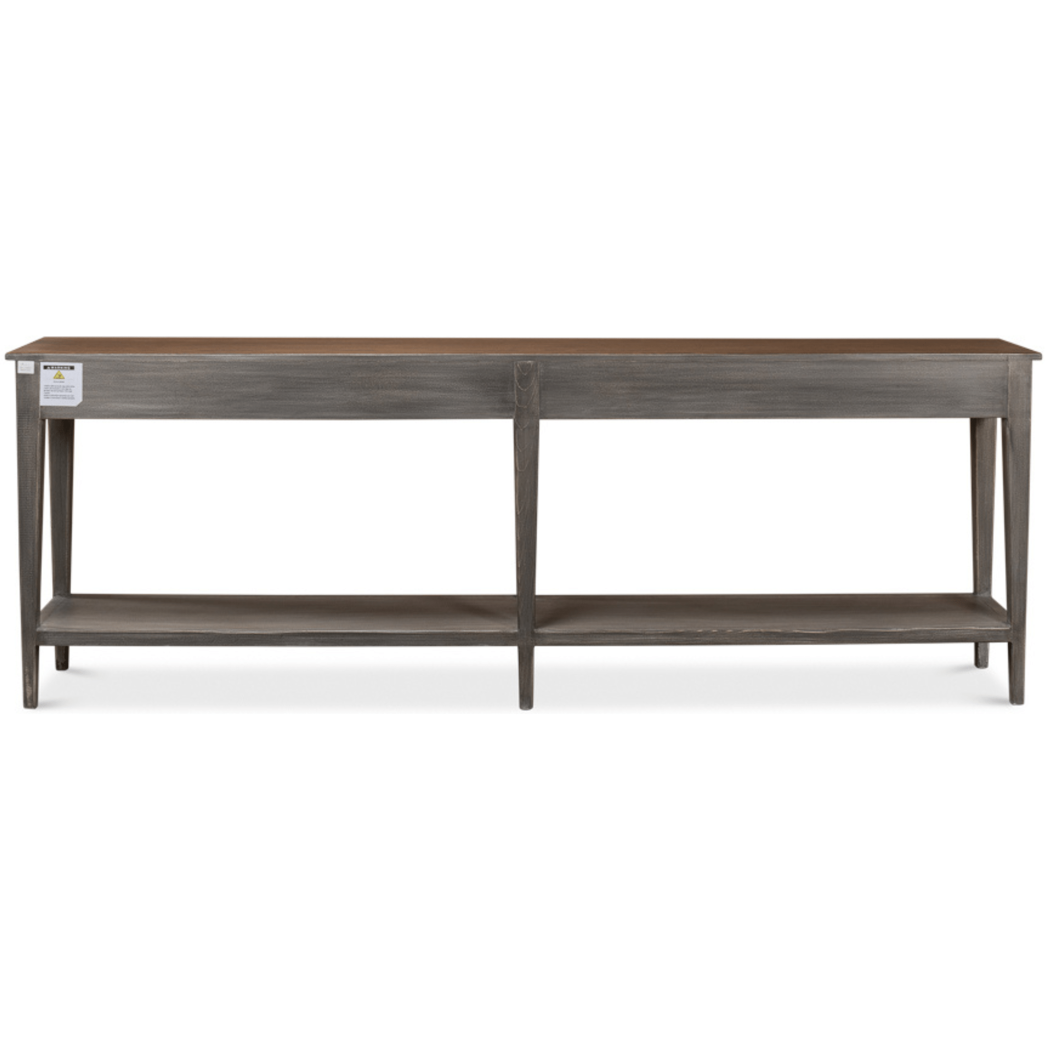 Modern Somerset Island Console Table - Elegant Entryway Sofa Table for Hallway, Living Room & Bedroom - Sturdy Wooden Hall Table with Storage Shelf - Perfect for Home Decor & Small Space Organization