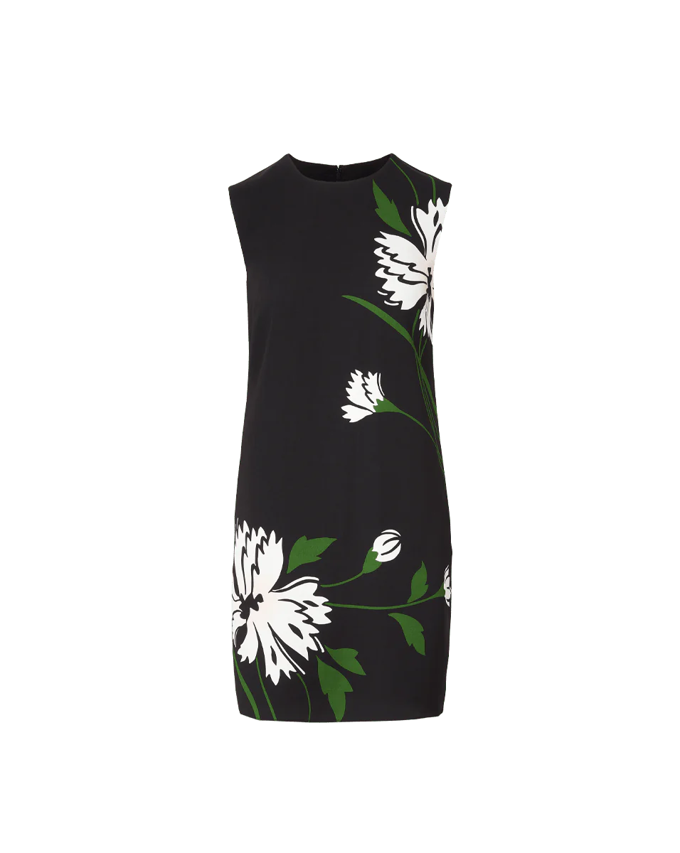 Cromwell Shift Dress - Black Multi Color | Elegant & Comfortable Women's Dress for Work, Party & Casual Wear