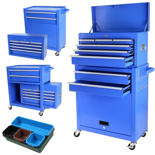 8 Drawers Blue