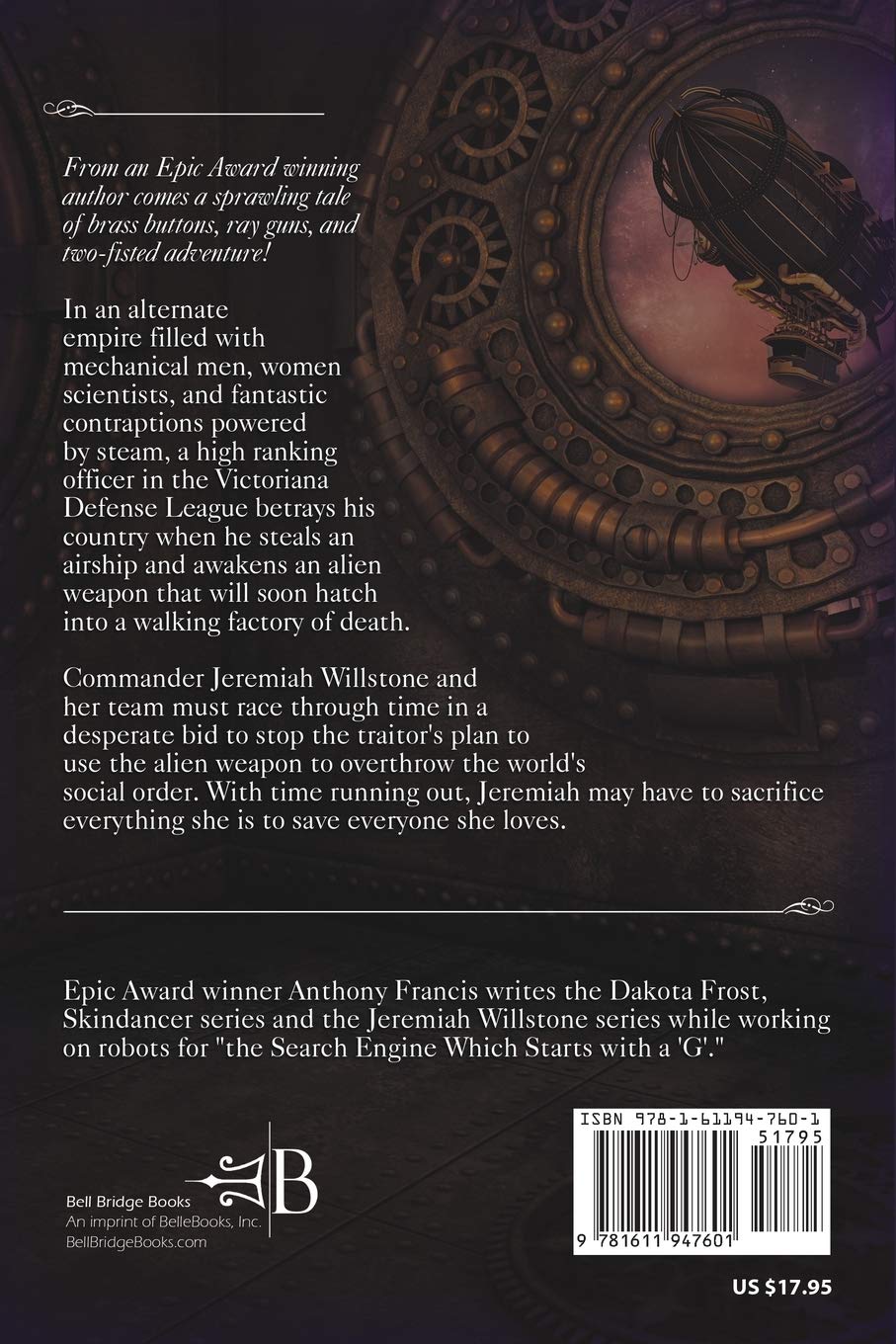 Jeremiah Willstone and the Clockwork Time Machine - Steampunk Adventure Novel | Perfect for Sci-Fi & Fantasy Readers | Great for Book Clubs & Gifts
