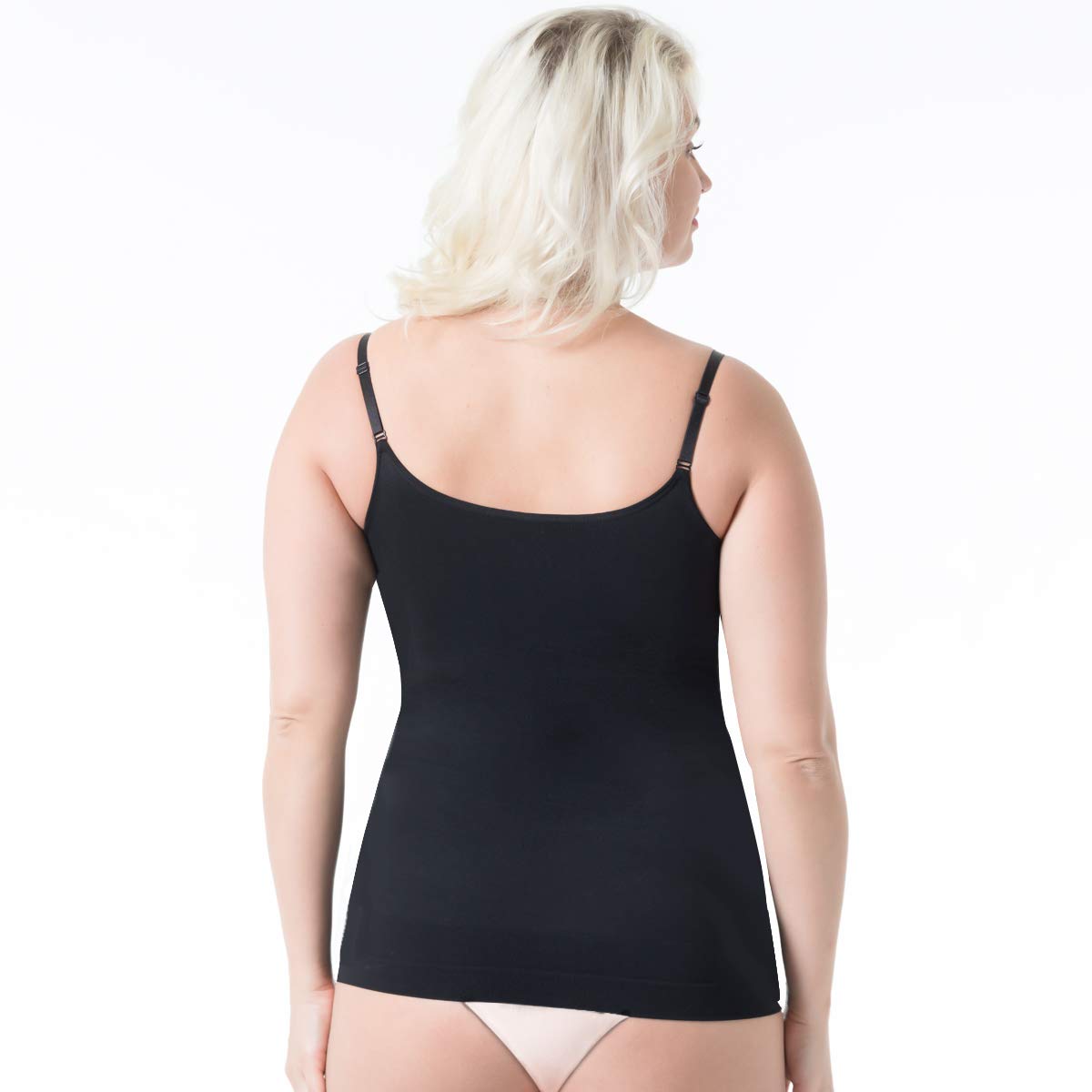 EUYZOU Women's Tummy Control Shapewear Tank Tops - Seamless Body Shaper Compression Top for Slimming & Smoothing | Perfect for Dresses, Workout & Everyday Wear