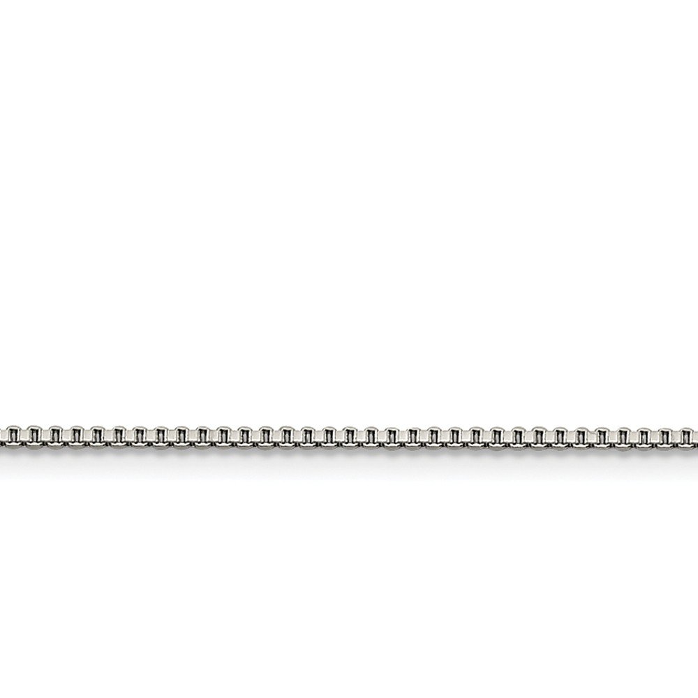 Premium 1.5mm Solid Stainless Steel Box Chain Necklace with Secure Lobster Clasp - Durable Everyday Jewelry for Men & Women | Perfect for Gifts, Casual Wear, and Special Occasions