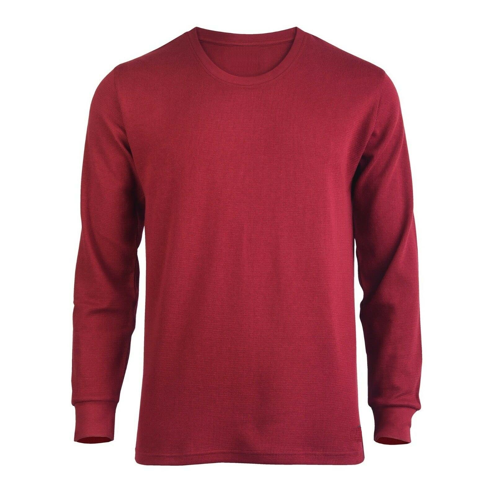 Men's Thermal Underwear Long Sleeve Waffle Crew Neck Shirt - Winter Base Layer for Hiking, Skiing & Outdoor Activities