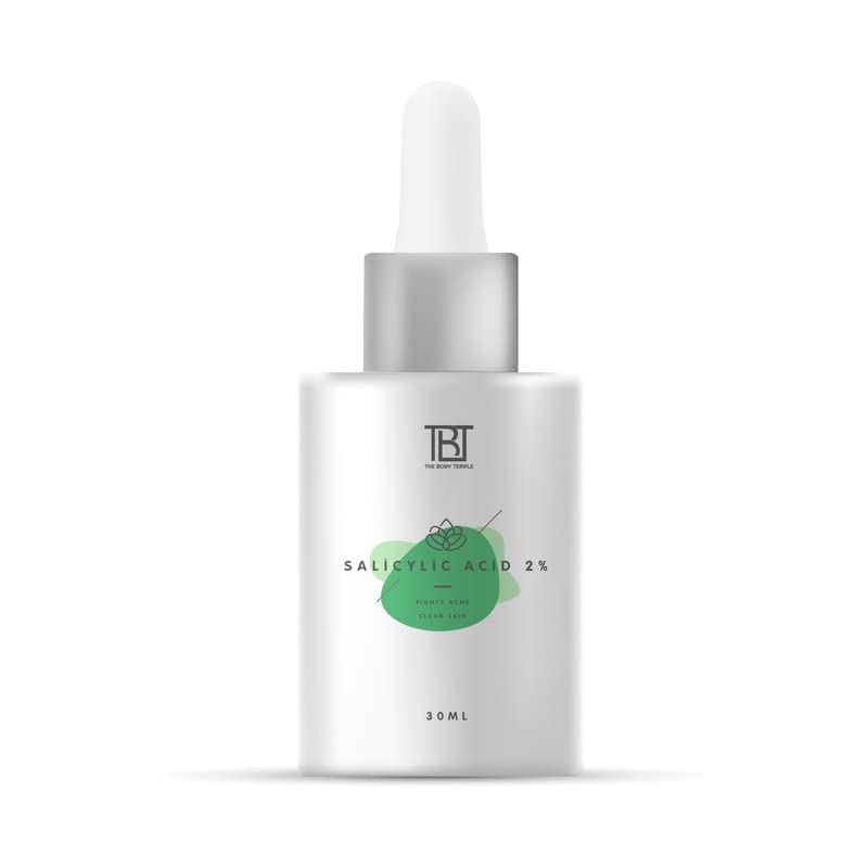 Sheltr 2% Salicylic Acid Face Serum for Acne & Oily Skin - Reduces Blackheads & Pigmentation - Unisex Skincare (30ml) - Perfect for Daily Acne Treatment & Pore Refining