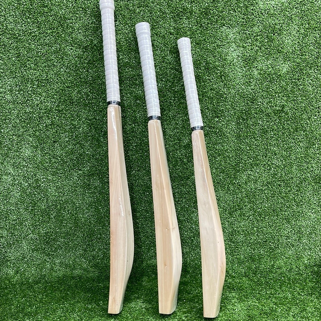Raydn Intermediate Leather Cricket Practice Bat for Junior & Youth - Perfect for Training, Matches & Backyard Play