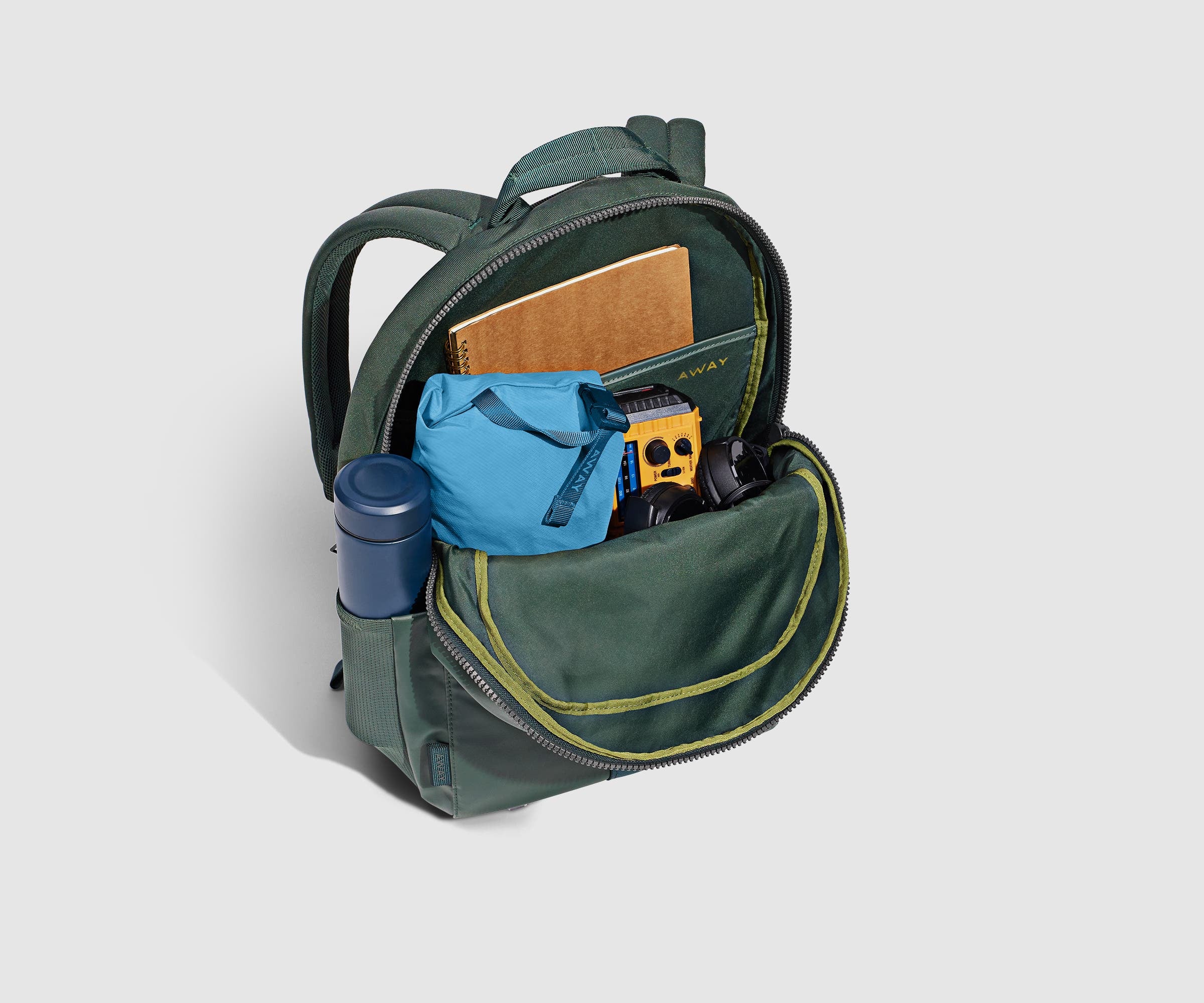 26L Active Backpack in Forest Green - Lightweight Hiking Backpack for Men & Women - Perfect for Outdoor Adventures, Travel & Daily Commute