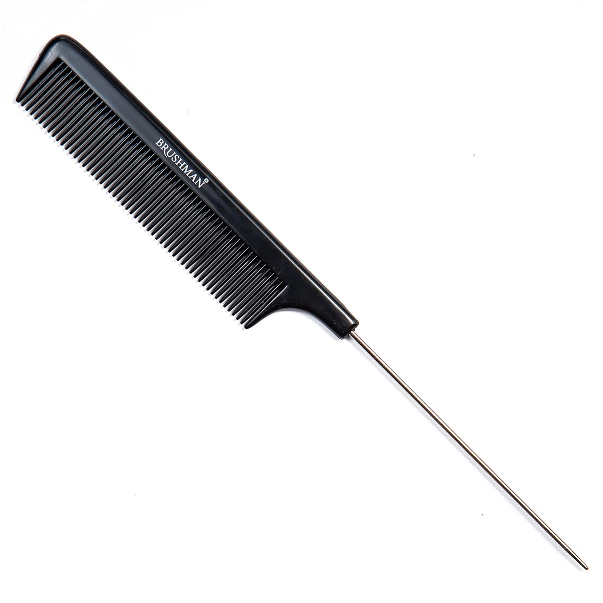 Brushman Professional Hair Comb KC04B - Detangling & Styling Comb for All Hair Types - Perfect for Salons, Home Use & Travel