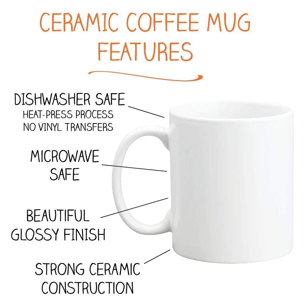 Periodic Table of Elements Coffee Mug - 11oz Ceramic Science Teacher Gift, Perfect for Chemistry Lovers, Students & Nerds - Great for Office, Home & School Use