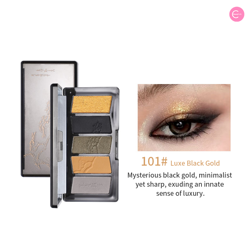 Biya Oriental Essence Eyeshadow Palette - 12 Highly Pigmented Matte & Shimmer Eyeshadows for Professional Makeup | Perfect for Day to Night Looks, Bridal & Party Makeup