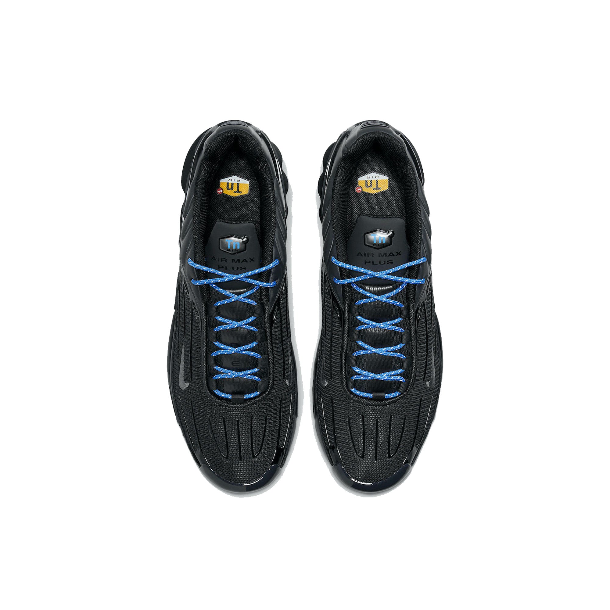 Nike Air Max Plus 3 'Black Blue' Men's Running Shoes (2020) - Lightweight Cushioned Sneakers for Gym Workouts & Casual Streetwear