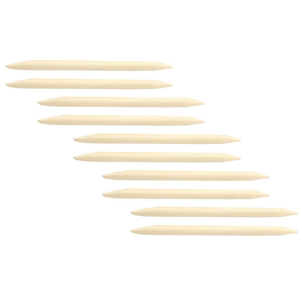 Ciieeo 30pcs Wax Paper Sheets & Wood Stylus Sticks for Nail Art - Professional Nail Bits, Waxed Paper Craft Tools for Manicure, Nail Extension & DIY Beauty Salon Use