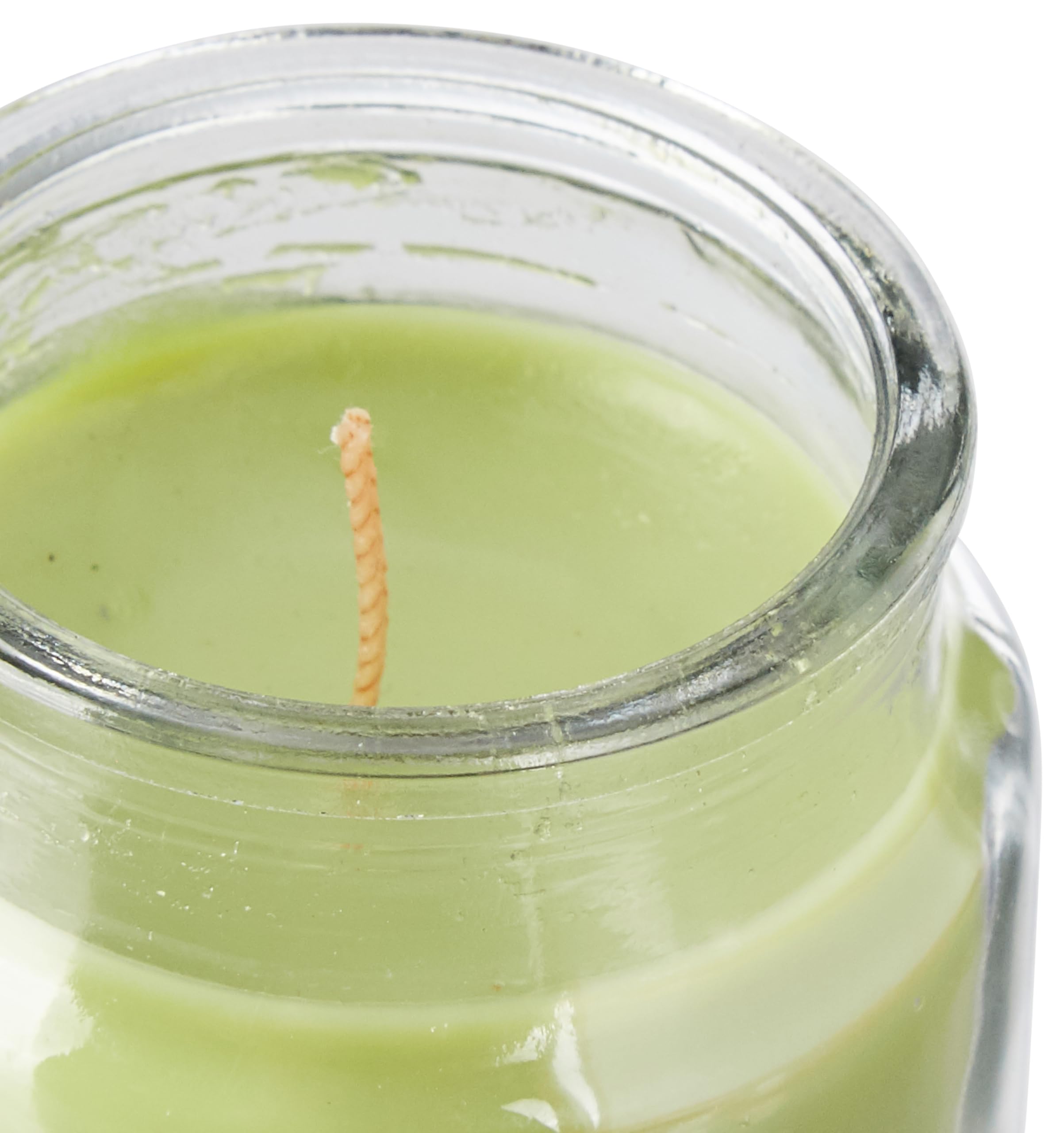 Solimo 3 oz Scented Candles Set of 3 - Sandalwood, Jasmine & Lemongrass | Smokeless, No Residue, 20-Hour Burn Time | Perfect for Home Relaxation, Spa, Yoga & Romantic Dinners