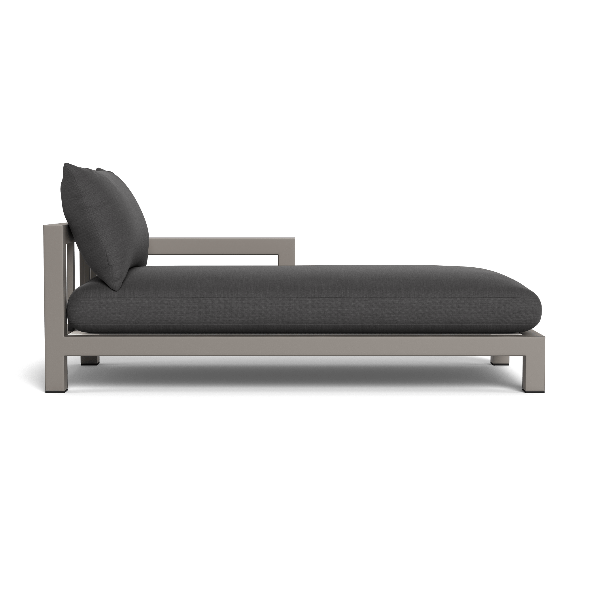 Pacific Aluminum Chaise Lounge Chair - Lightweight & Durable Outdoor Patio Furniture for Poolside, Beach, Garden Relaxation