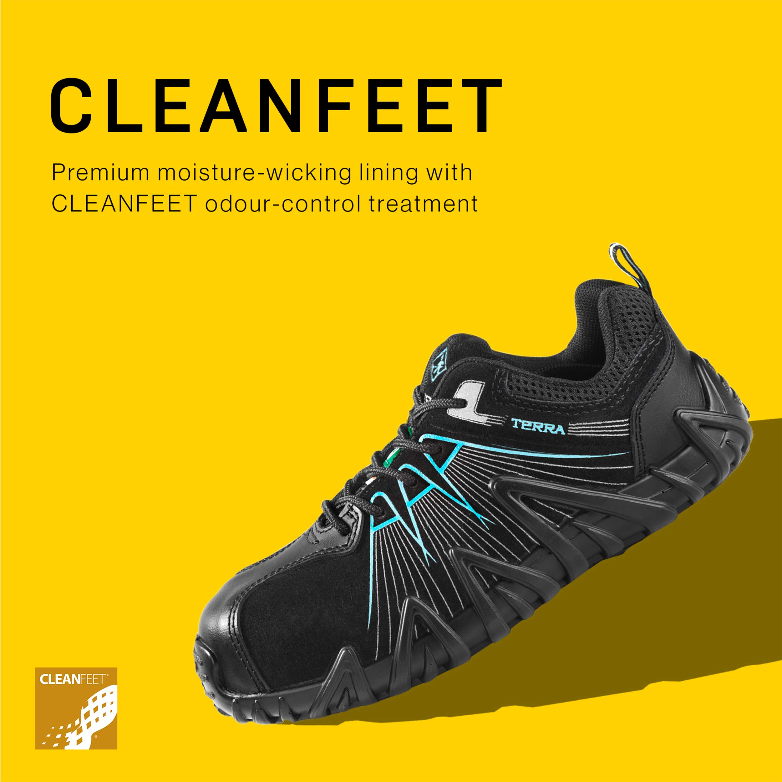 Terra Women's Spider X Low Composite Toe Water-Resistant Safety Work Shoes - Lightweight & Comfortable for Construction, Warehouse & Industrial Work