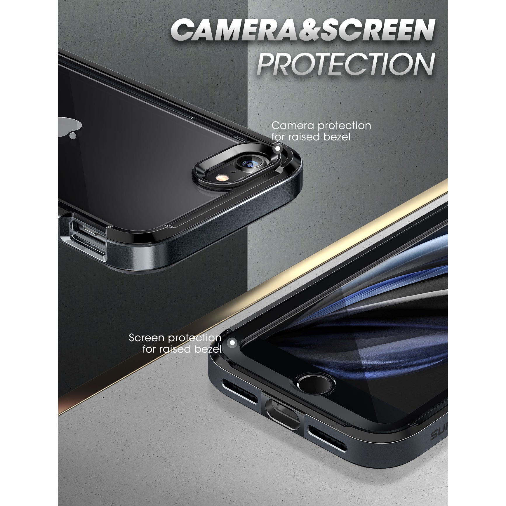 iPhone 7/8 Unicorn Beetle Pro Series Case with Built-in Screen Protector - Slim Clear Protective Cover for iPhone 7 & 8 - Perfect for Everyday Use, Work & Outdoor Activities