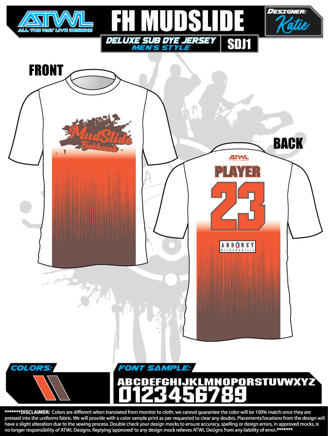 Fishhawk Fall League Men's Sublimated Basketball Jerseys - Breathable & Lightweight for Game Day & Team Sports