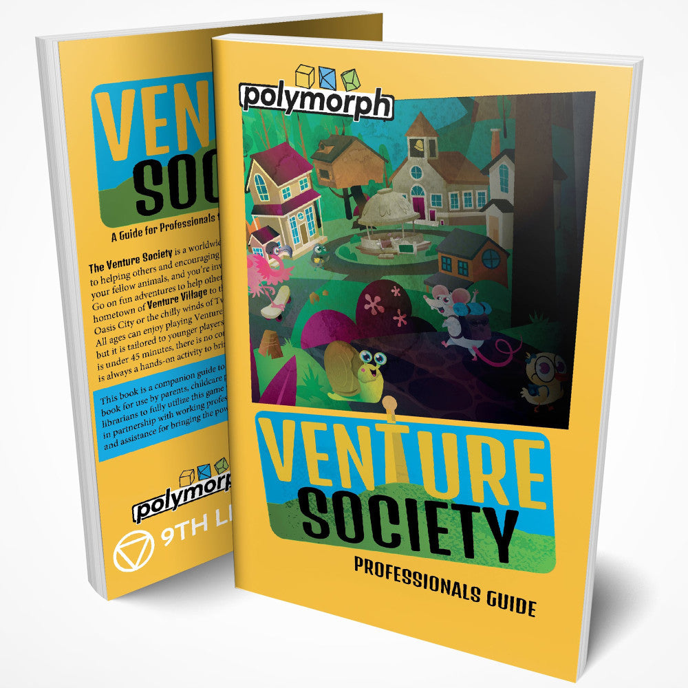 Venture Society - Family Friendly Tabletop RPG Board Game by 9th Level Games | Perfect for Game Nights, Family Bonding & Group Entertainment