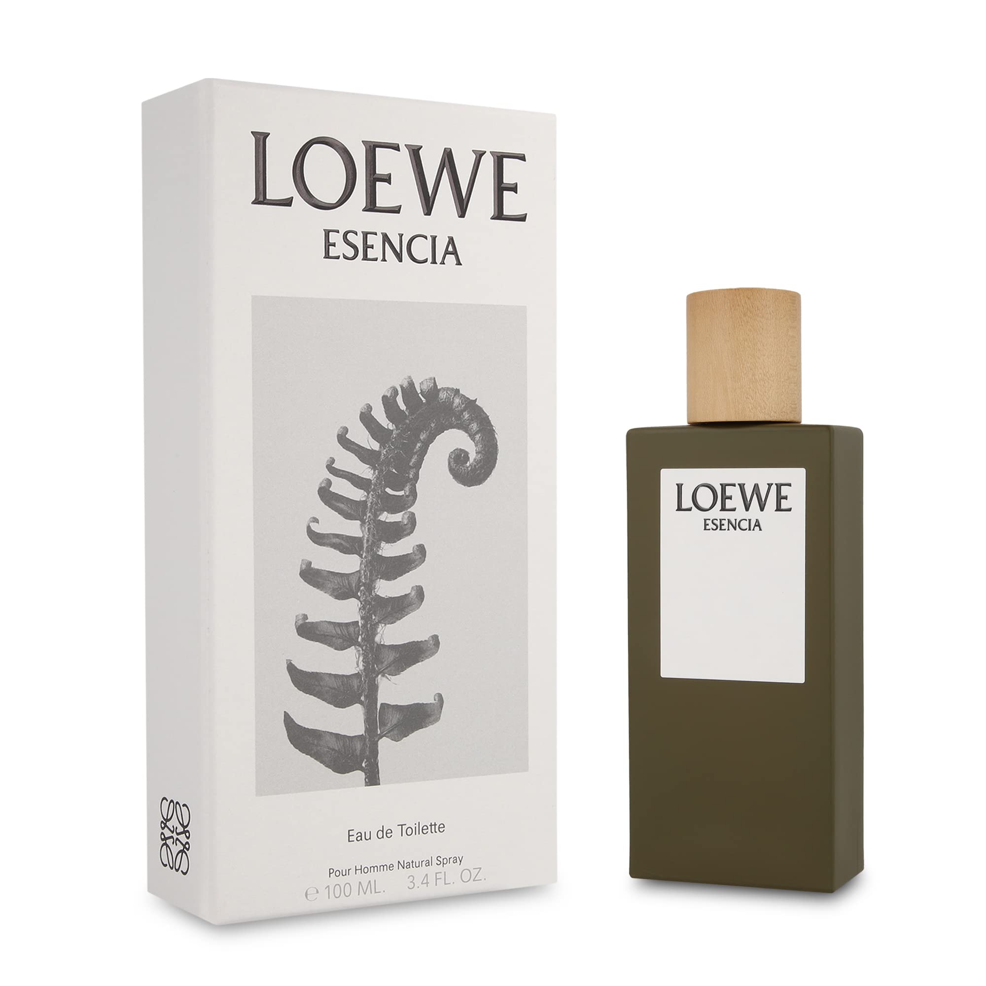 Loewe Esencia De for Men - 3.4 oz Eau de Toilette Spray | Luxury Cologne for Everyday Wear & Special Occasions