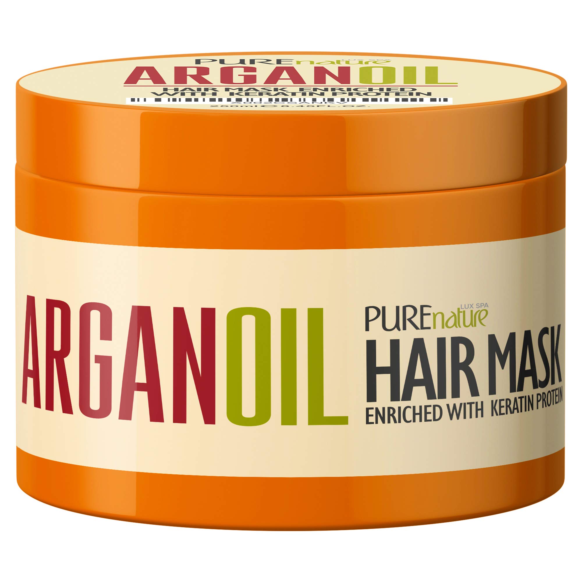 PURE NATURE Argan Oil Shampoo & Conditioner Set with Moroccan Hair Serum & Deep Conditioning Mask - Hydrating Hair Care for Dry, Damaged Hair | Perfect for Daily Use & Salon-Quality Treatment at Home