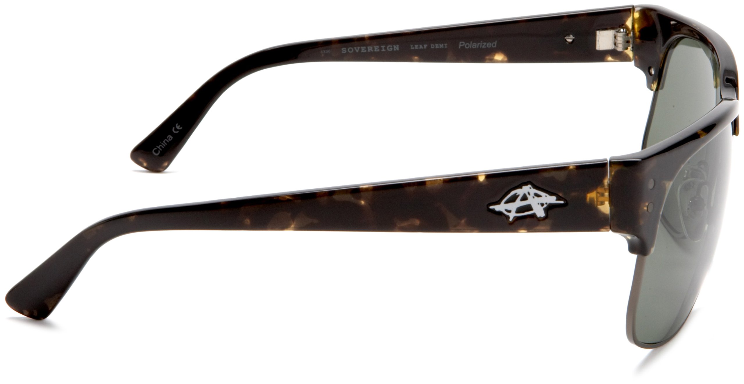 Anarchy Men's Sovereign Metal Polarized Sunglasses - UV Protection Aviator Style for Driving, Fishing & Outdoor Activities