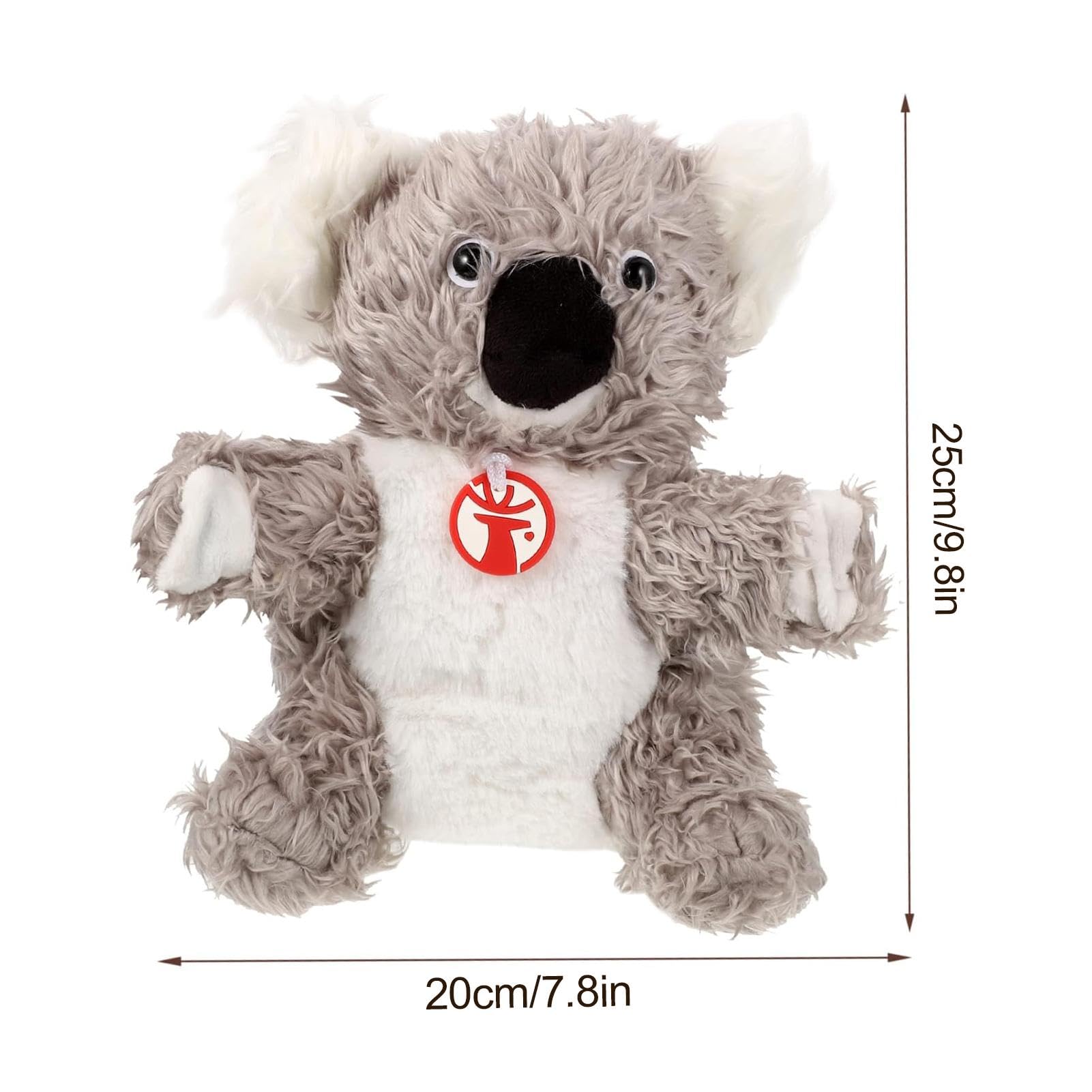 **Koala Hand Puppets - Soft Plush Animal Puppets with Comfortable Grip, Fun Interactive Toys for Kids, Family & Friends - Perfect for Storytelling, Easter Gifts & Birthday Parties**