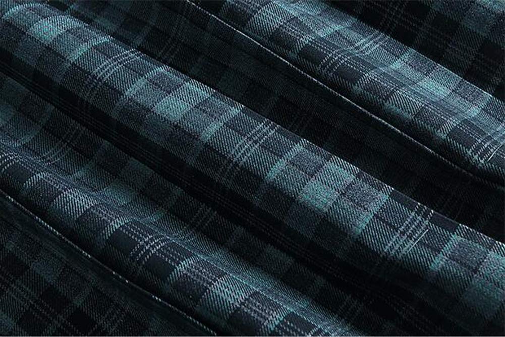 Hotmiss Women's Stretchy Plaid Skater Skirt - A-Line Pleated Mini Skirt for School, Casual & Japanese Fashion | Perfect for Daily Wear, Outfits & Street Style