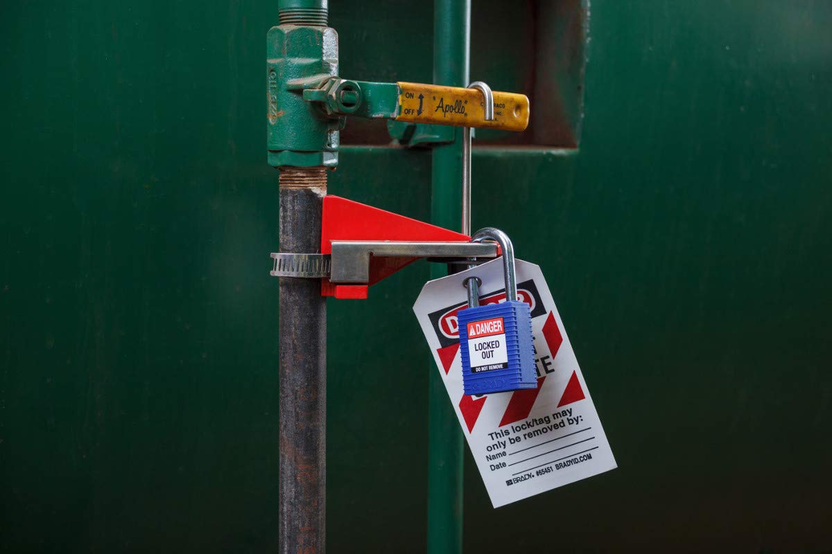 Brady SafeKey Lockout Padlock - 1.5