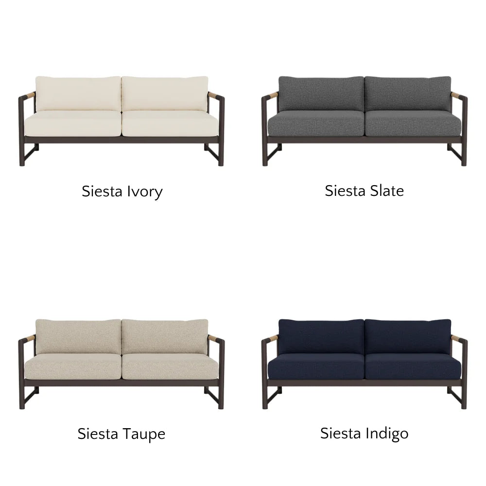 Breeze XL Outdoor 2-Seat Sofa Set - Waterproof Patio Furniture for Garden, Backyard, Poolside & Balcony Relaxation