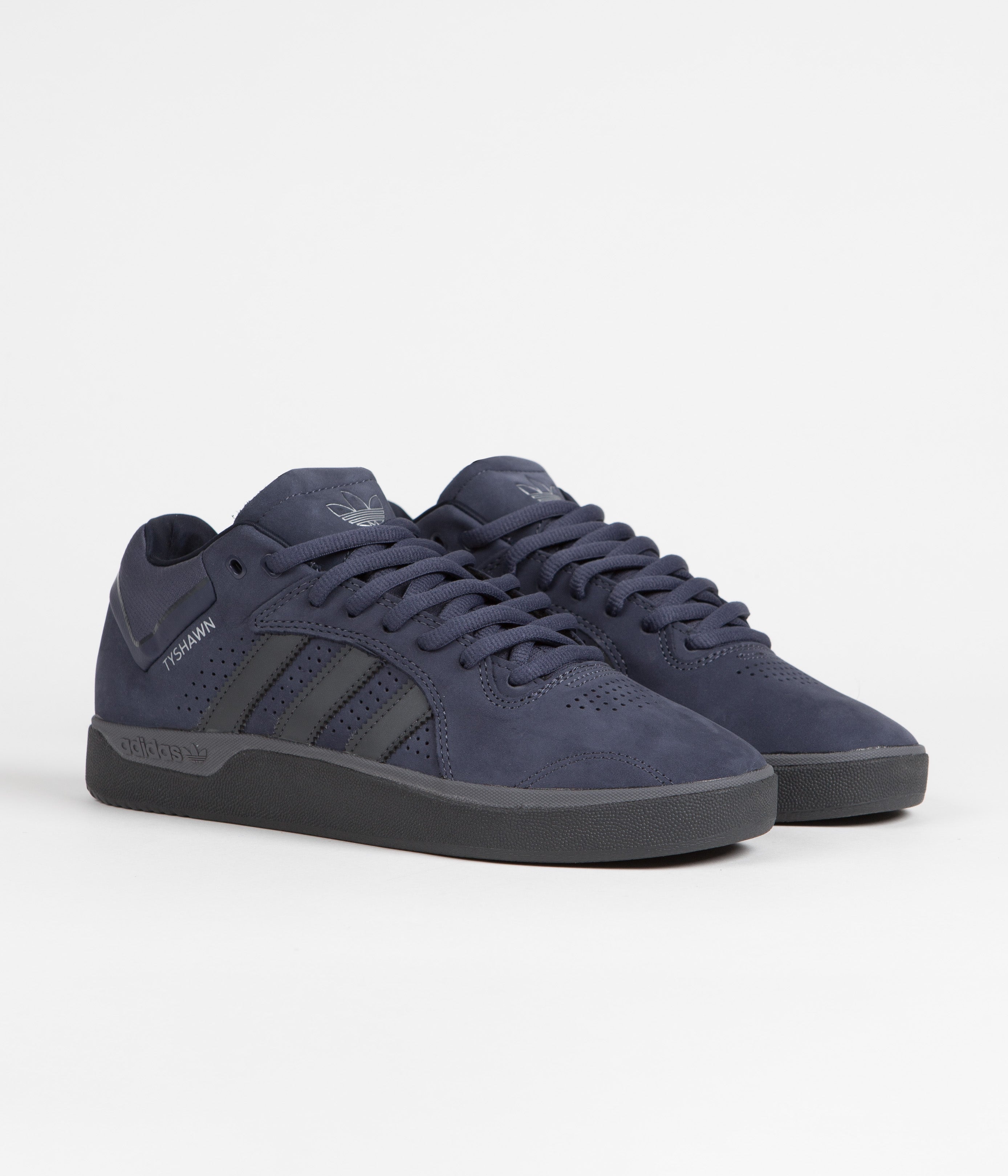 Adidas Tyshawn Shoes for Men - Shadow Navy/Carbon/Legend Ink Running Sneakers | Lightweight Comfortable Athletic Shoes for Jogging, Gym & Casual Wear