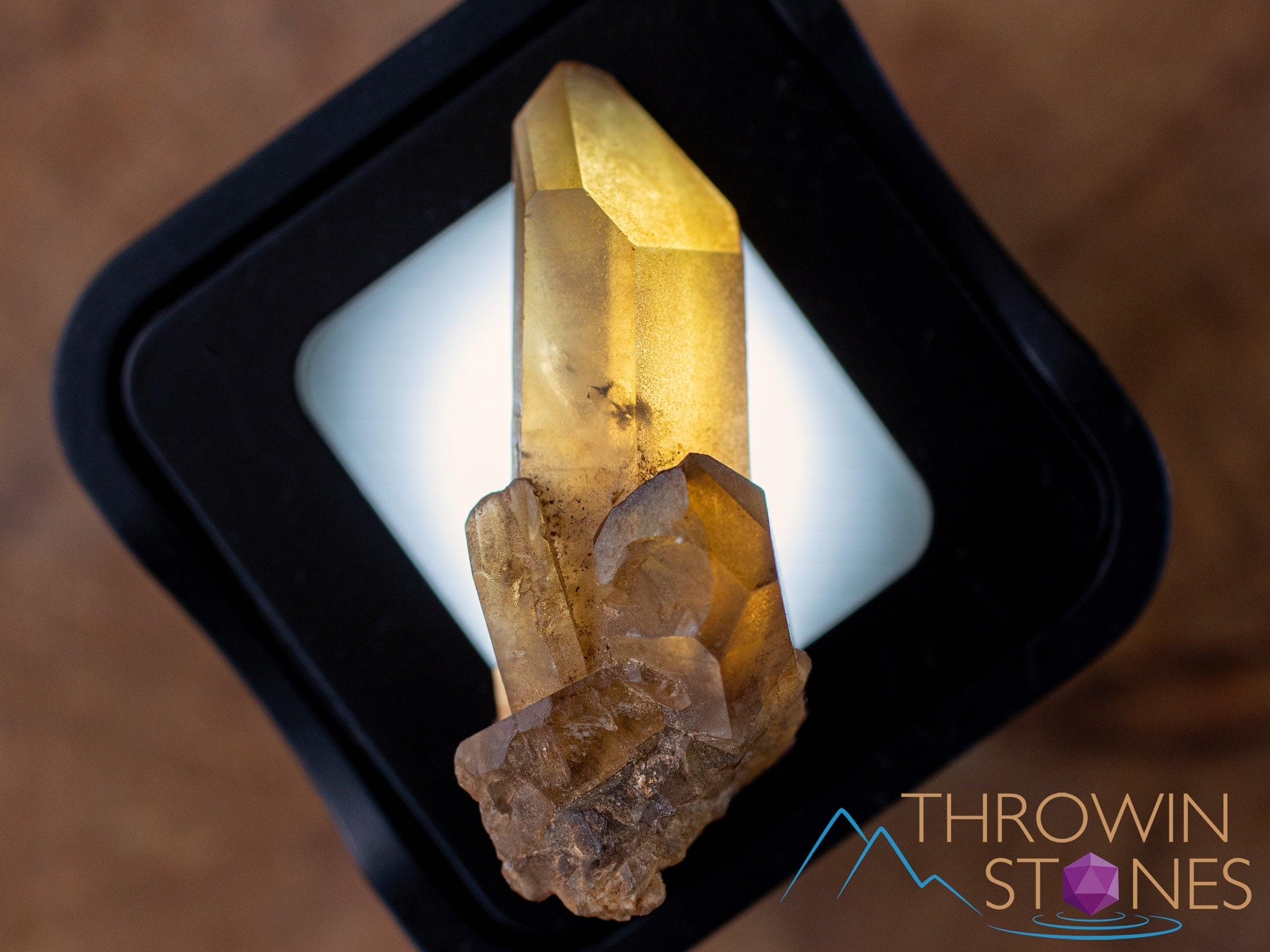 Natural Citrine Raw Crystal Points - November Birthstone, Healing Stones for Home Decor & Spiritual Energy, Bulk Raw Crystals for Jewelry Making, Meditation & Feng Shui (41173)
