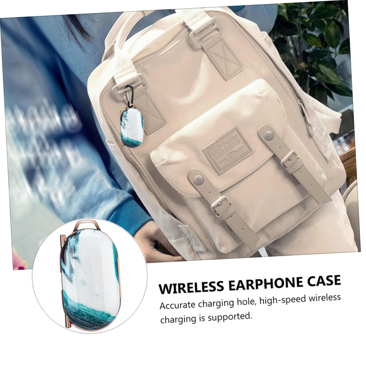 Uonlytech 2 Pack Hard Protective Headphone Case for PC, Earbuds, Headsets - Durable Cover for Travel, Office & Gaming Accessories