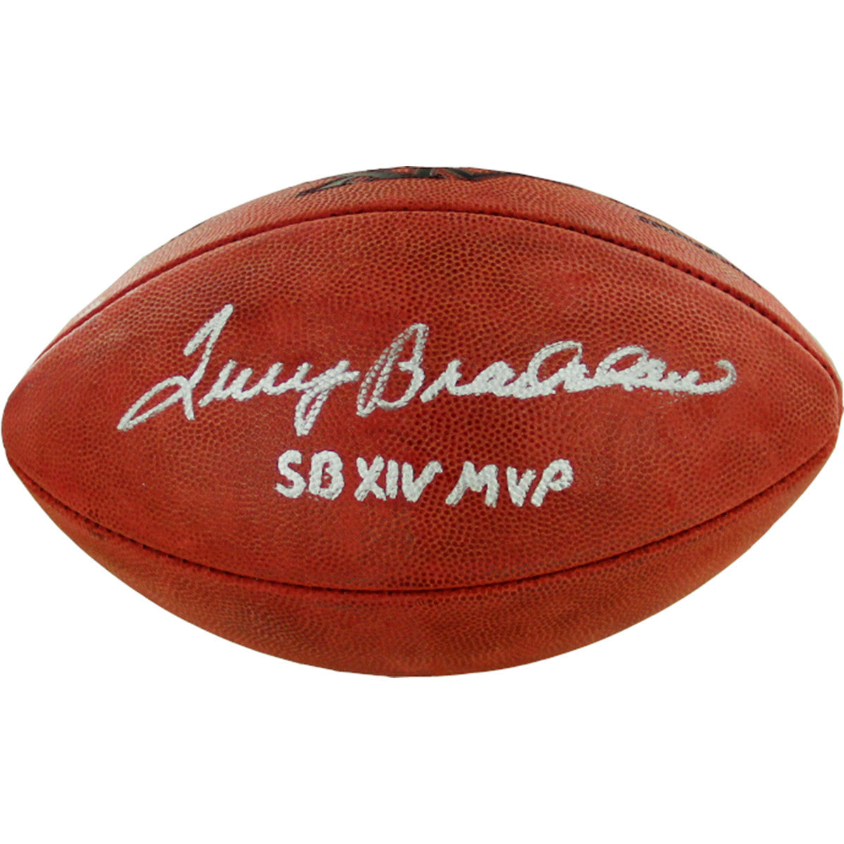 Authentic Terry Bradshaw Signed Super Bowl XIV Football with 