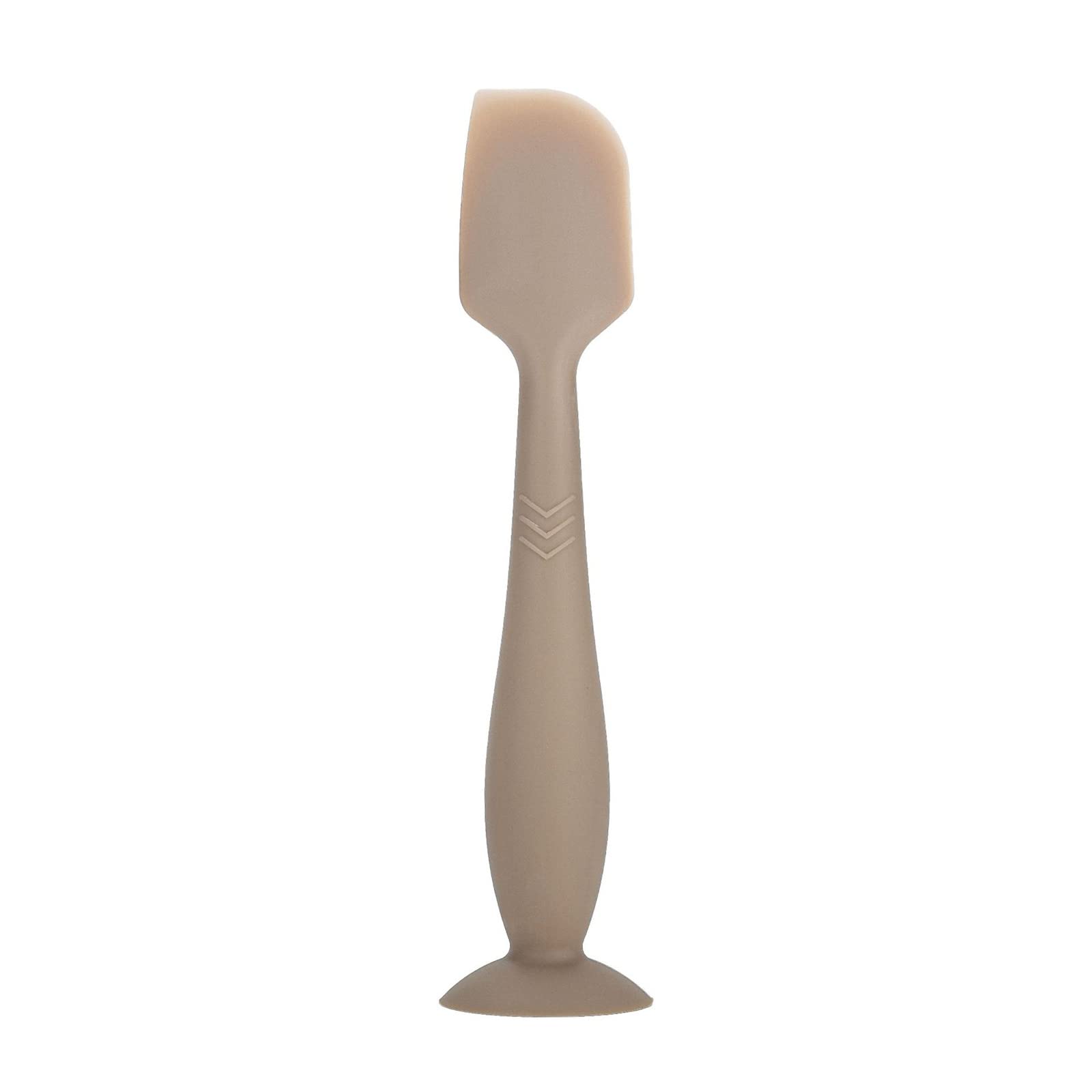 Lily Brown Baby Diaper Cream Spatula - Soft Flexible Silicone Applicator with Suction Base for Gentle Rash Cream Application | Diaper Changing Essential for Newborns & Infants | Perfect Baby Shower Gift