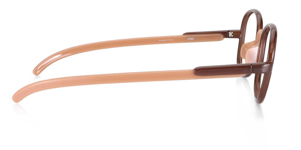 JINS x Patricia Urquiola 030 182 Eyeglasses - Lightweight Acetate Frame with Spring Hinges for Comfort - Perfect for Work, Reading & Everyday Wear