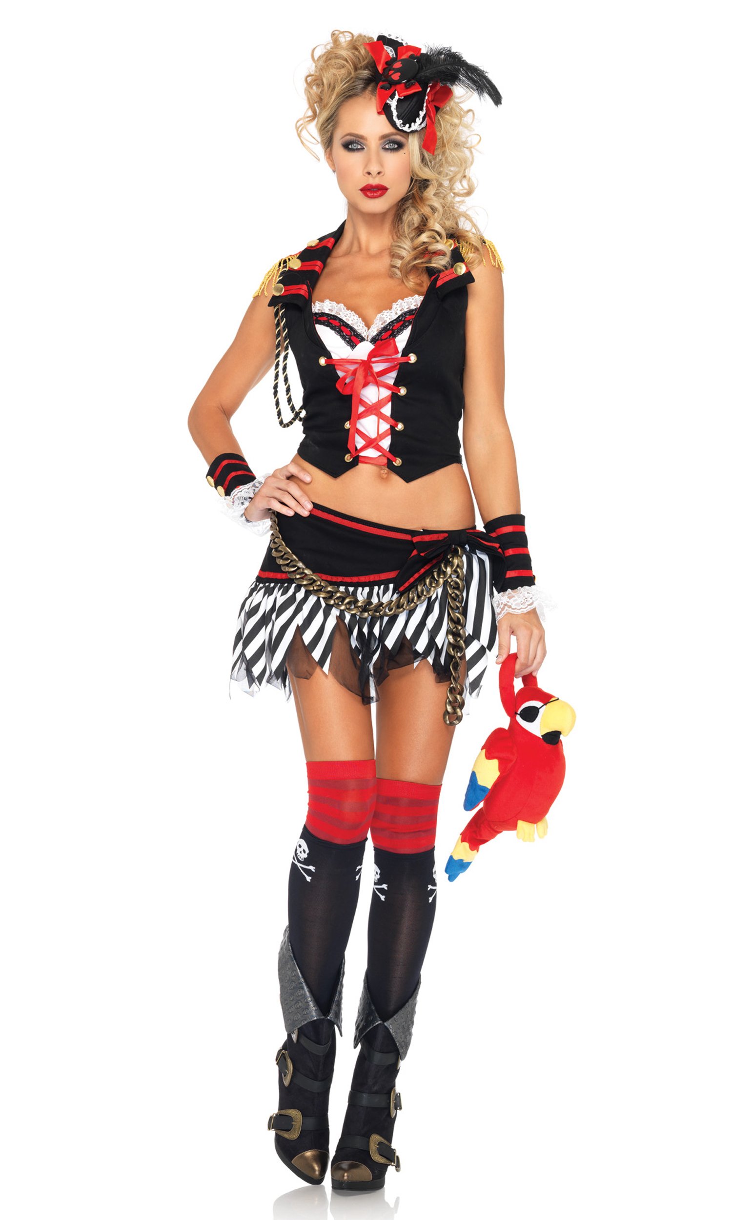 Leg Avenue Pirate Costume for Women - Sexy Plank Walking Halloween Outfit | Perfect for Cosplay, Halloween Parties & Themed Events