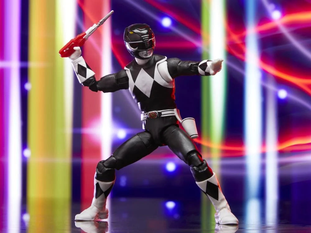 Mighty Morphin Power Rangers Lightning Collection Remastered Black Ranger Action Figure - Collectible Toy for Fans, Display & Play | Perfect for Home Decor, Gifts & Role-Playing Scenes