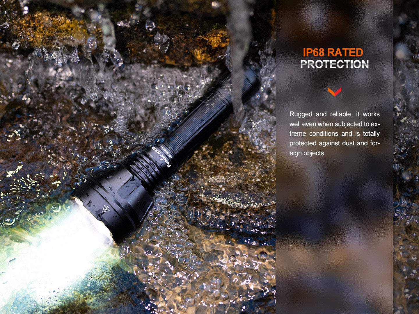 Fenix HT32 Hunting Flashlight with Red & Green Light Modes | High-Power Tactical Flashlight for Hunting, Camping & Outdoor Adventures