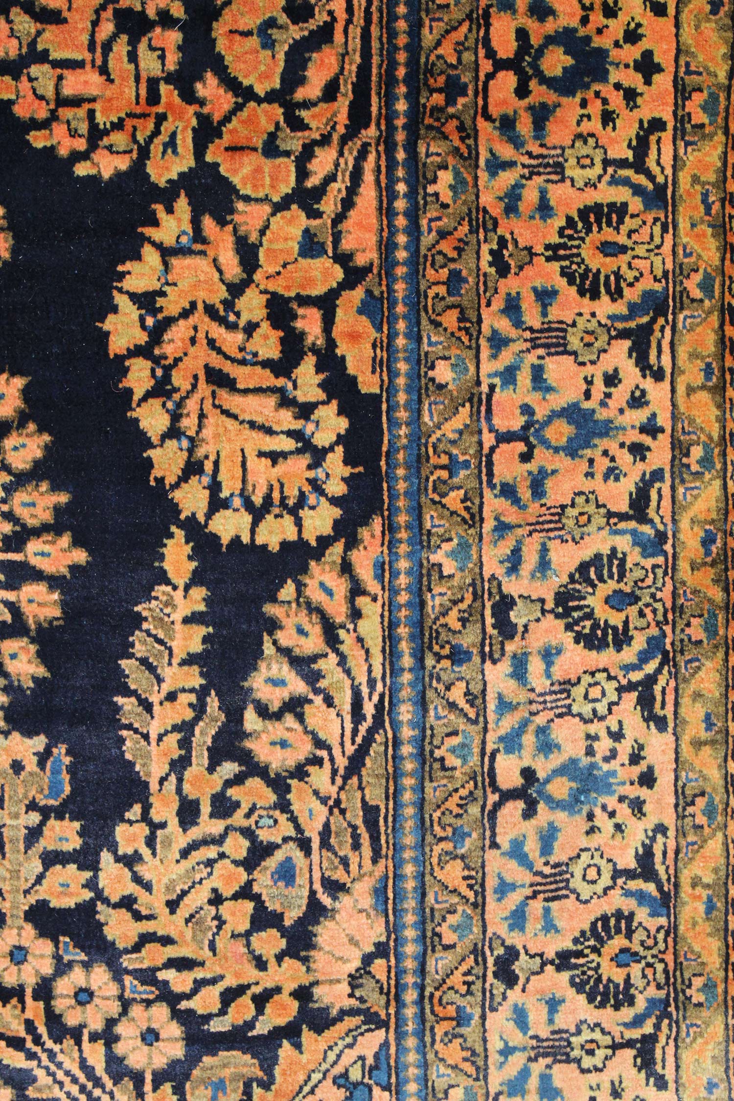 Antique Sarouk Handwoven Traditional Persian Rug - JF8323 - Perfect for Living Room, Bedroom & Office Decor