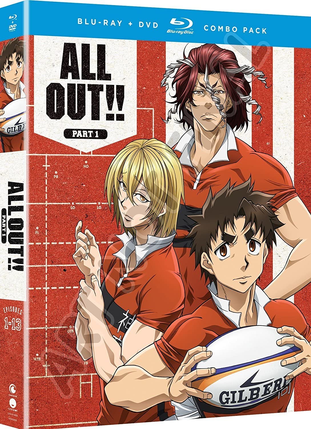 All Out!!: Part One [Blu-ray] - Anime Sports Action Movie - Perfect for Movie Nights & Anime Collections