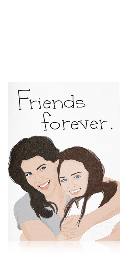 Friends Forever Greeting Card - Heartwarming Friendship Card for Best Friends, Birthday, Anniversary & Special Occasions - Perfect for Gifts, Celebrations & Expressing Love