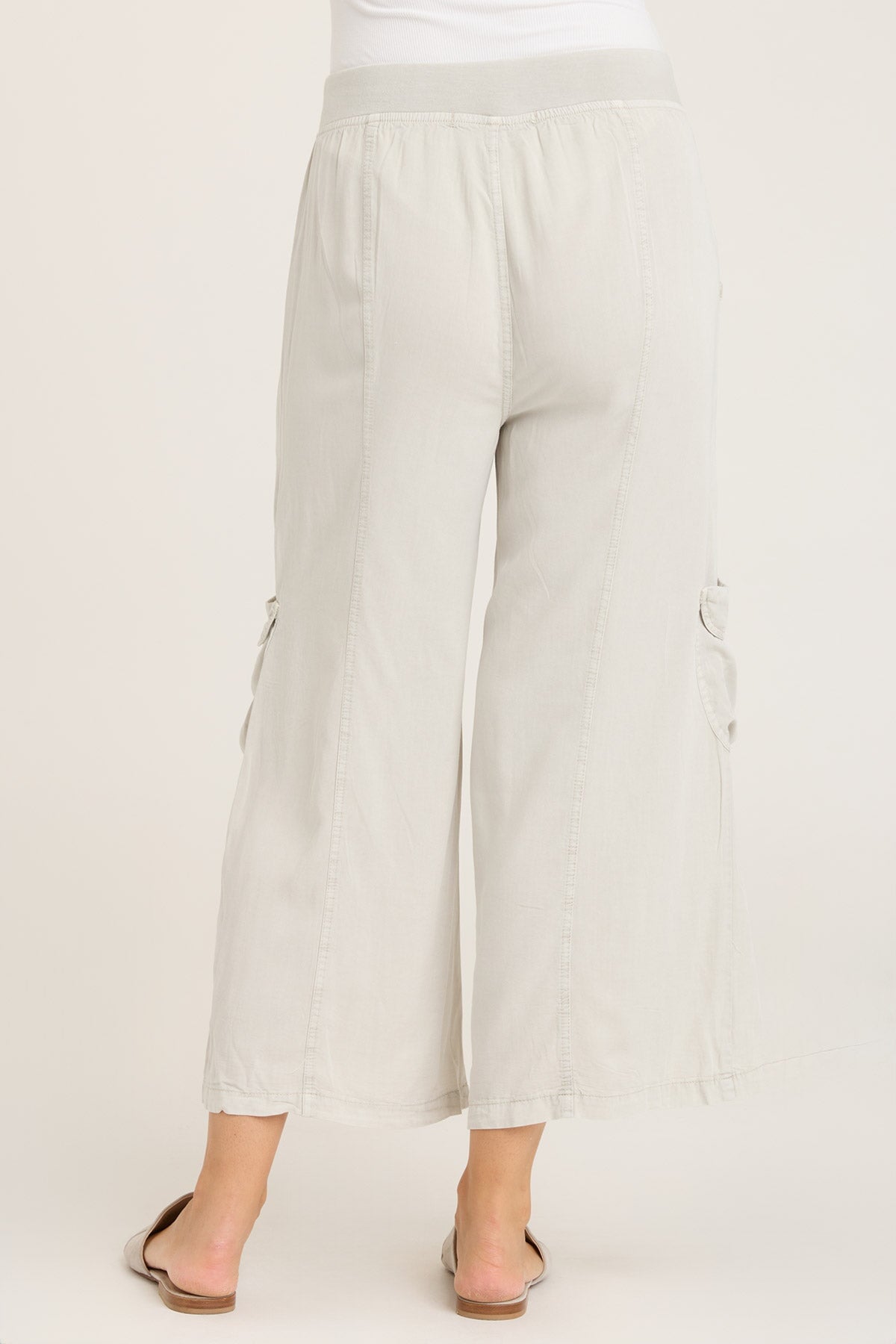 Stylish Twill Faulkner Crop Pants for Women - High Waisted Casual Trousers | Perfect for Office, Travel & Everyday Wear