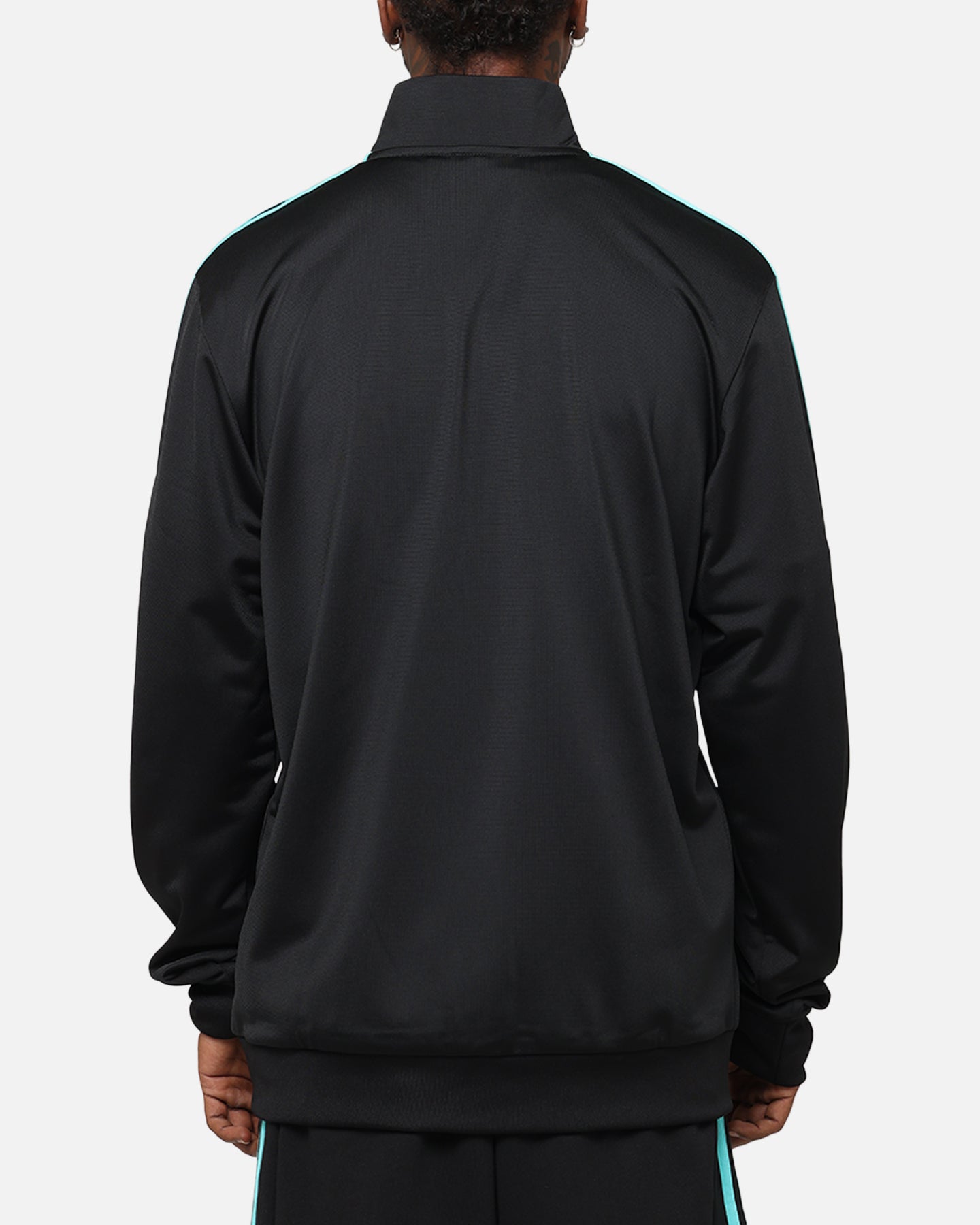 Adidas x Mercedes AMG Petronas F1 DNA Track Jacket Black/White - Stylish Motorsport-Inspired Jacket for Racing Fans & Streetwear Fashion