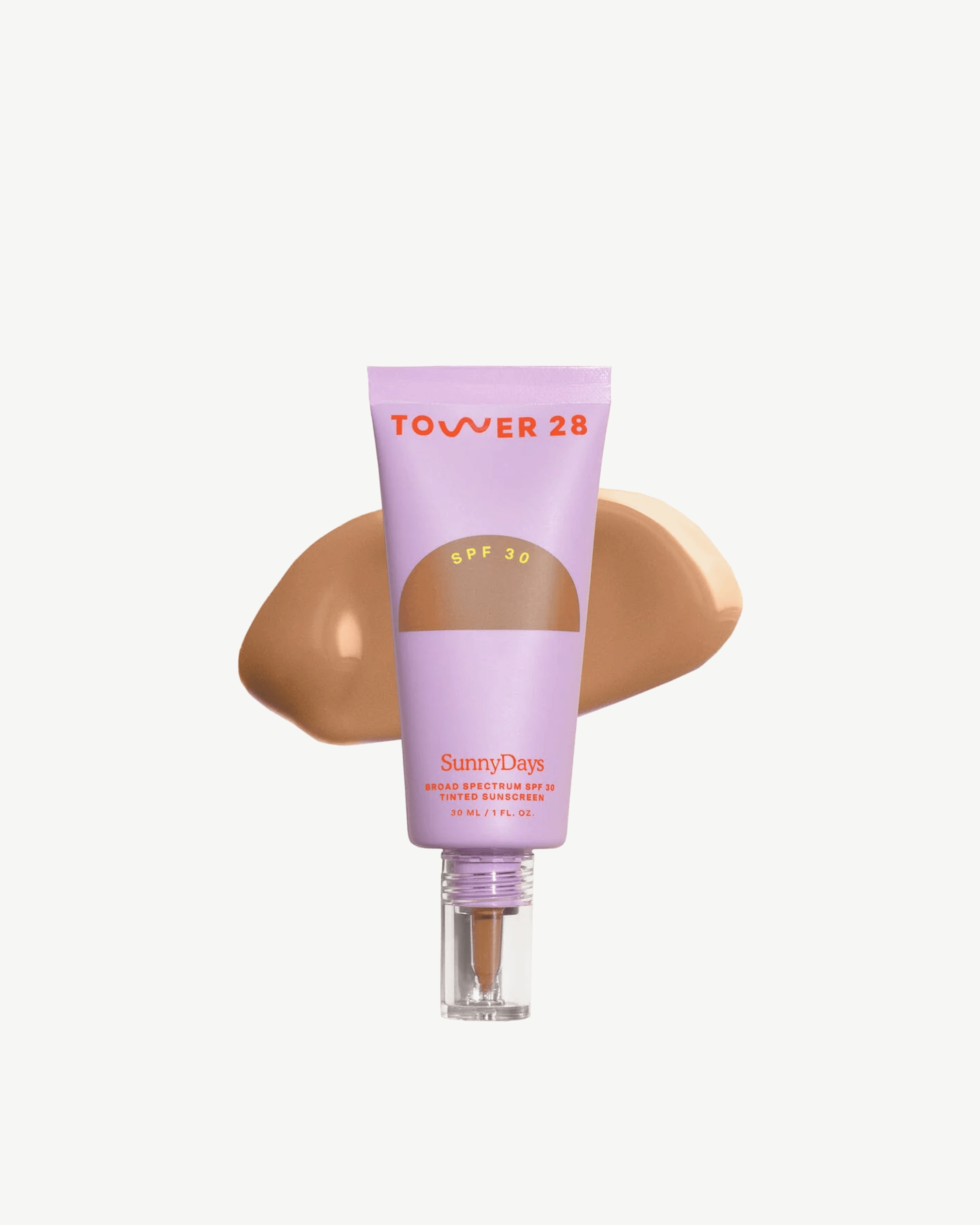 SunnyDays Tinted SPF 30 Sunscreen Foundation - Lightweight Mineral Makeup with Broad Spectrum Protection for Daily Wear & Outdoor Activities