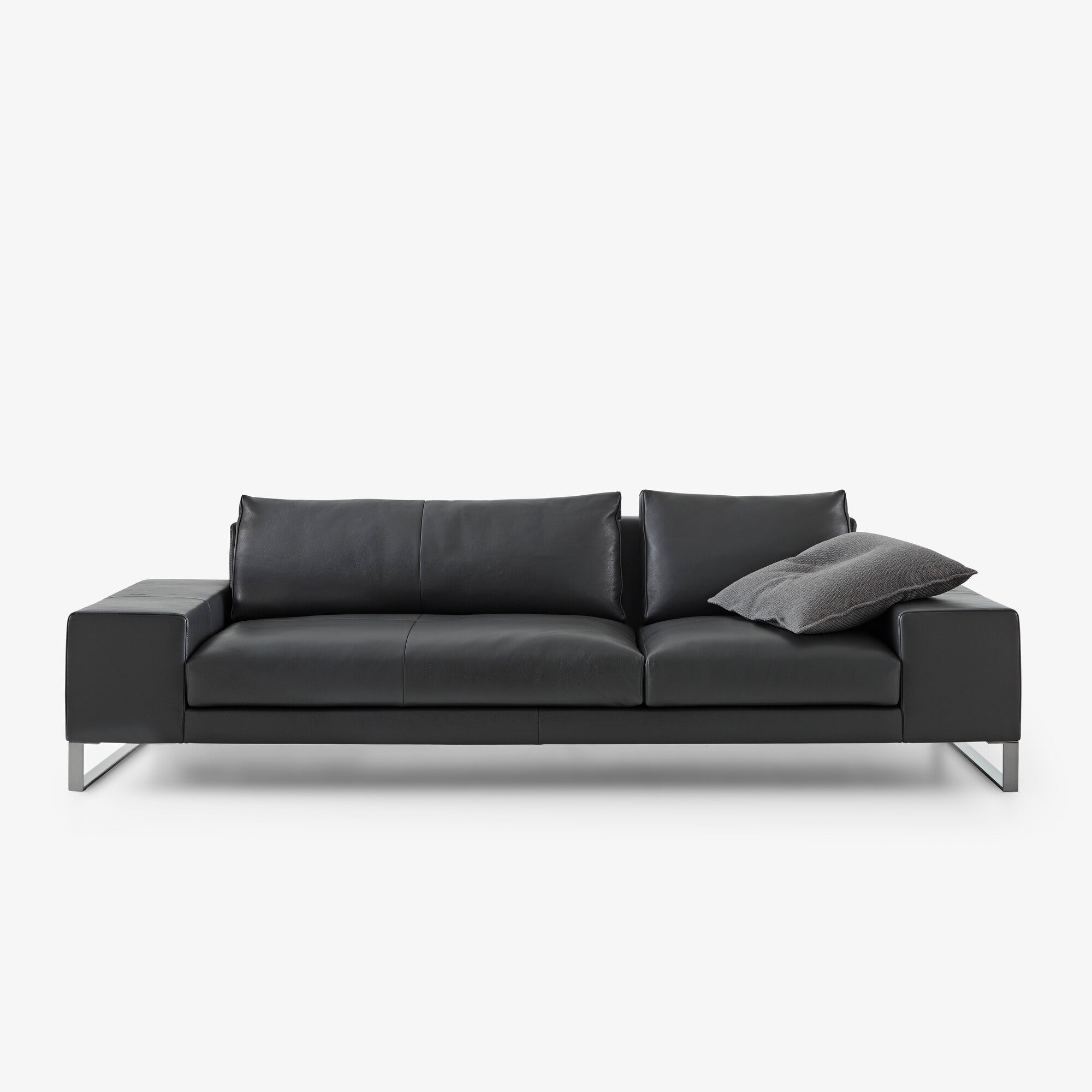 Luxury 2-Seater Sofa with Armrests - Upholstered Living Room Couch for Home, Office, and Lounge Comfort | Perfect for Small Spaces and Modern Decor