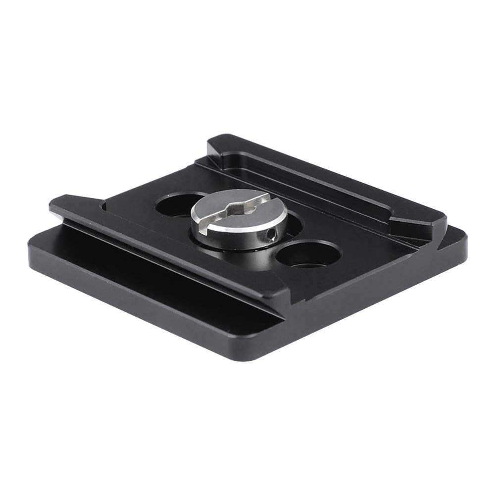 CAMVATE Quick Release Plate Sliding Mount for DSLR Camera Cage - ARCA Swiss Compatible - Professional Photography & Videography Gear for Studio & Outdoor Shooting