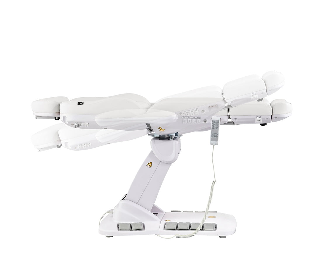 Logan Professional Spa Bed for Massage & Facial Treatments - Hydraulic Adjustable Beauty Salon Table with Headrest & Armrest - Perfect for Medical Spas, Estheticians & Skin Care Clinics