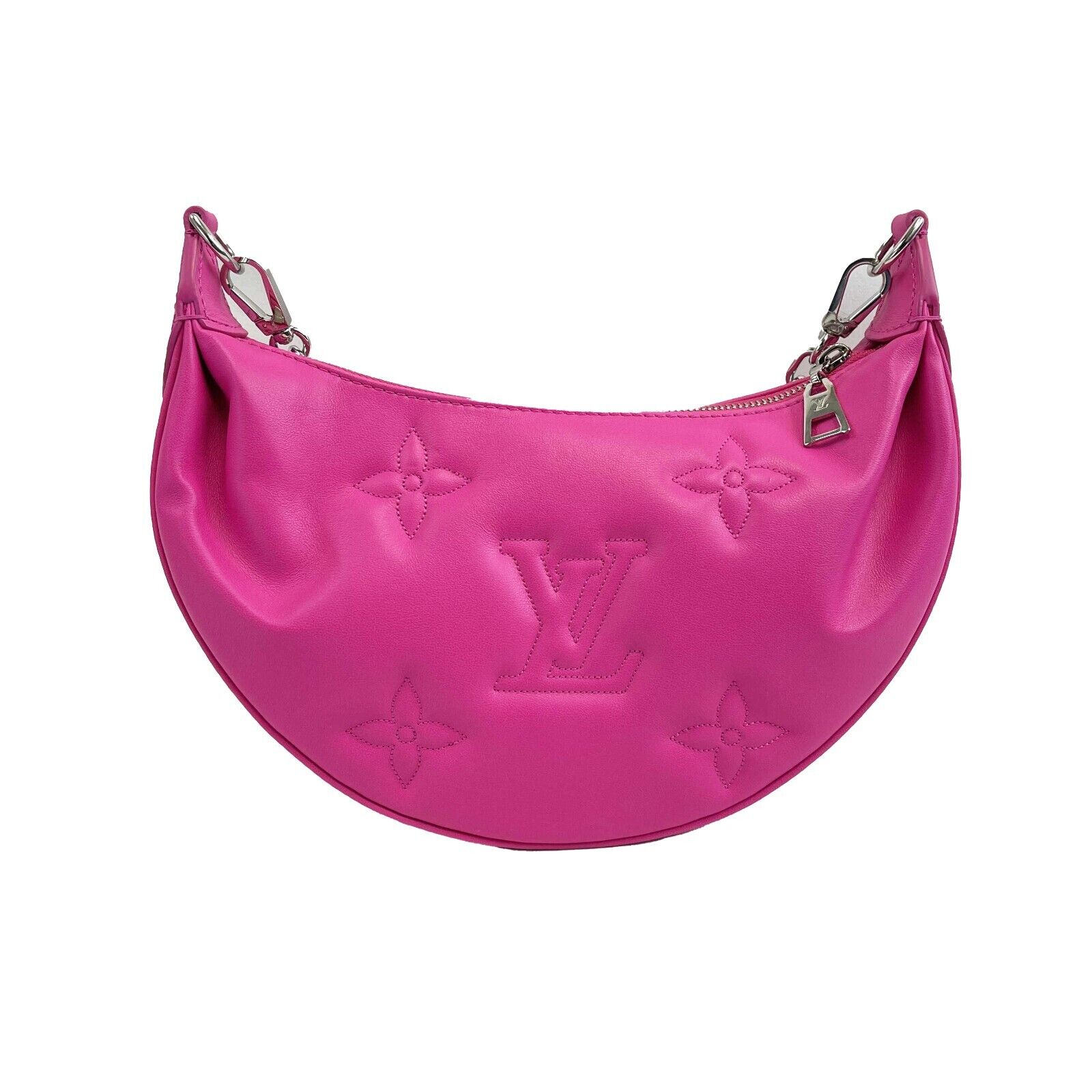Louis Vuitton Over The Moon Monogram Rose Miami Pink Shoulder Bag with Chain Strap - Perfect for Date Night, Parties & Evening Events