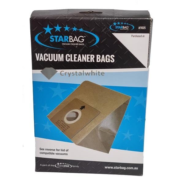 StarBag AF1025 Vacuum Cleaner Bags - Compatible with [Brand/Model] - 10 Pack - HEPA Filtration - Dust & Allergen Reduction - Perfect for Home Cleaning & Pet Hair Removal